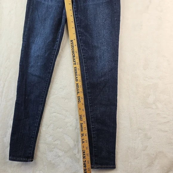 American Eagle Hi Rise Jegging Women’s 6 Regular Dark Wash Stretch Denim Jeans - Picture 4 of 11